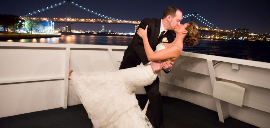 wedding aboard a yacht