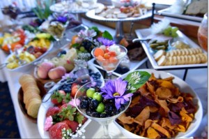 wedding food arrangement